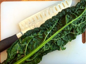 kale and knife