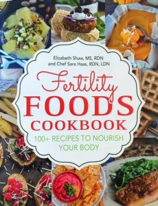 Fertility Foods book by Elizabeth Shaw and Sara Hass