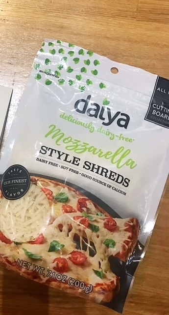 Daiya mozzarella style shreds