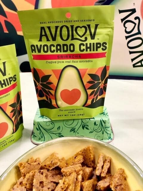 Avolov avocado chips expo west 2019