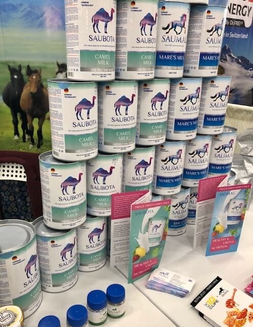 Camel milk and horse milk expo west 2019