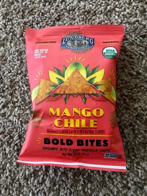 Lundberg Farms mango chile chips expo west 2019