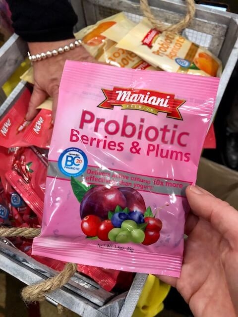 Mariani probiotic dried fruit expo west 2019