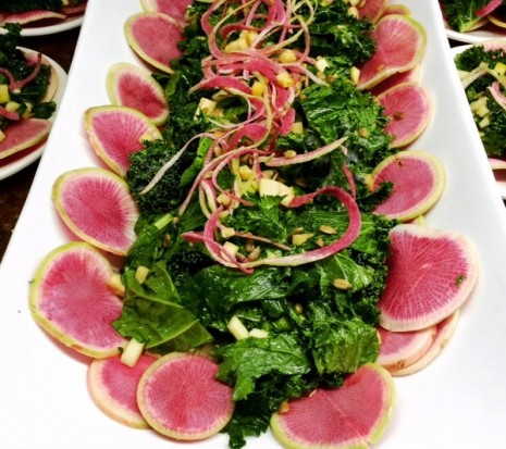 Watermelon Radish Salad by Lindsey Pine