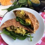 The Recipe Redux: Cheesy Egg Breakfast Pita with Kraut