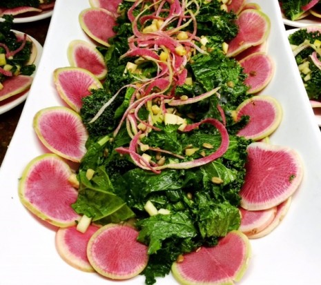 Watermelon Radish Salad by Lindsey Pine
