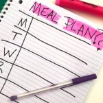 meal planning calendar