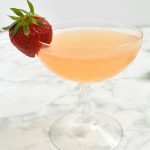 strawberry kombucha daiquiri cocktail