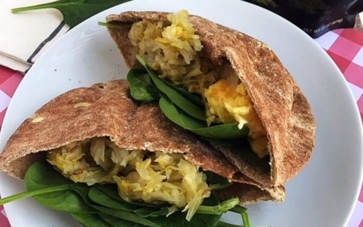 Breakfast Sandwich Roll Up Recipe by Tasty